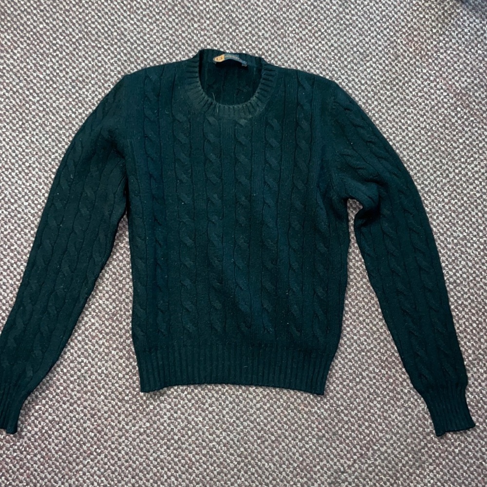 Georgio’s 100% cashmere sweater black